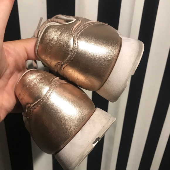 Limited Edition Rose Gold Reebok Sneakers - Picture 3 of 8